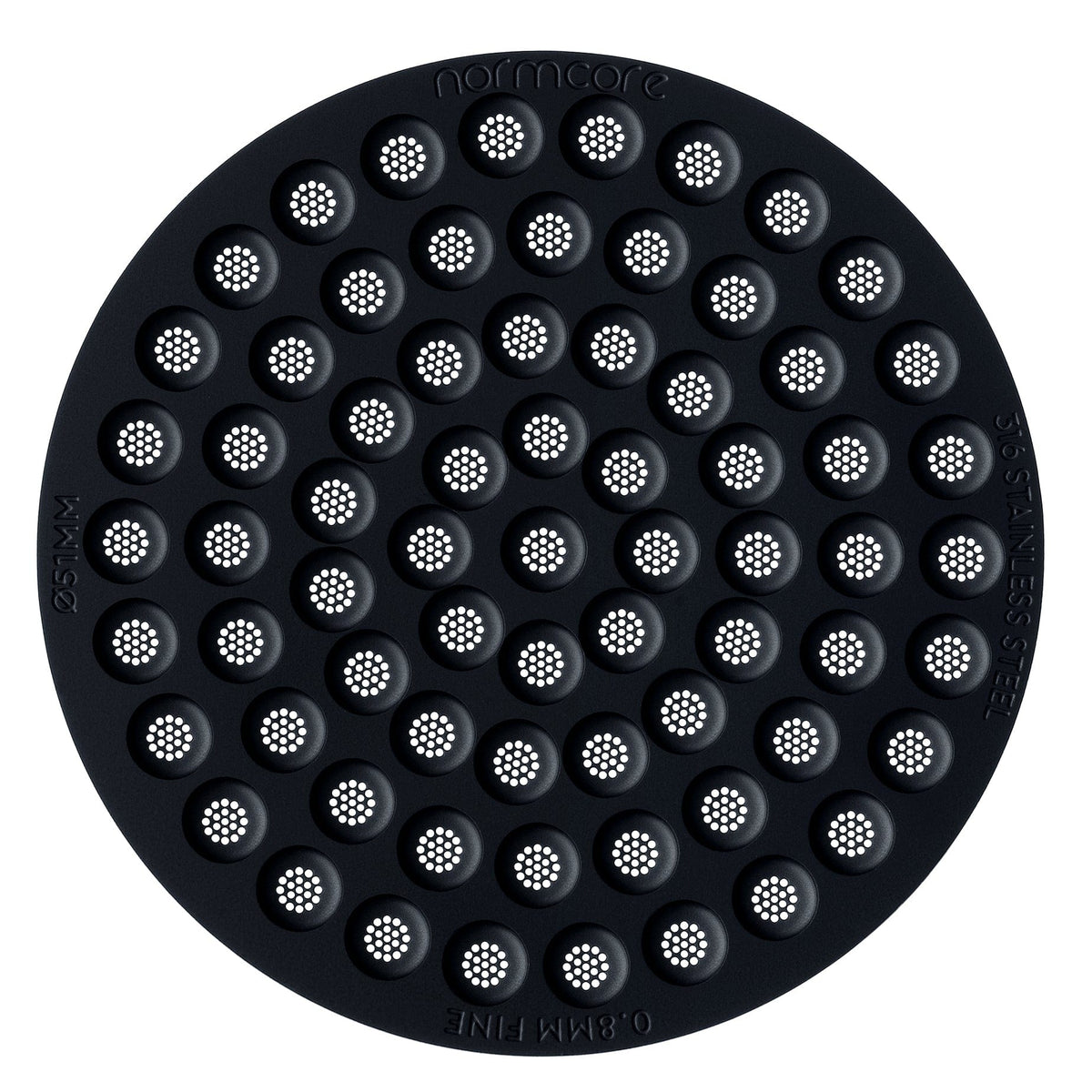 Normcore Ultra-Slim Puck Screen - 316 Stainless Steel | NormCoreWares
