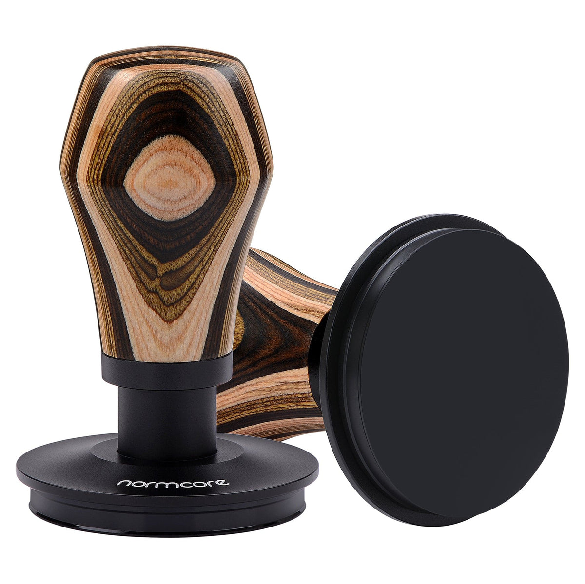 Normcore V4.1 Spring Loaded Tamper with "Click" Sound - Titanium Coating Base | NormCoreWares