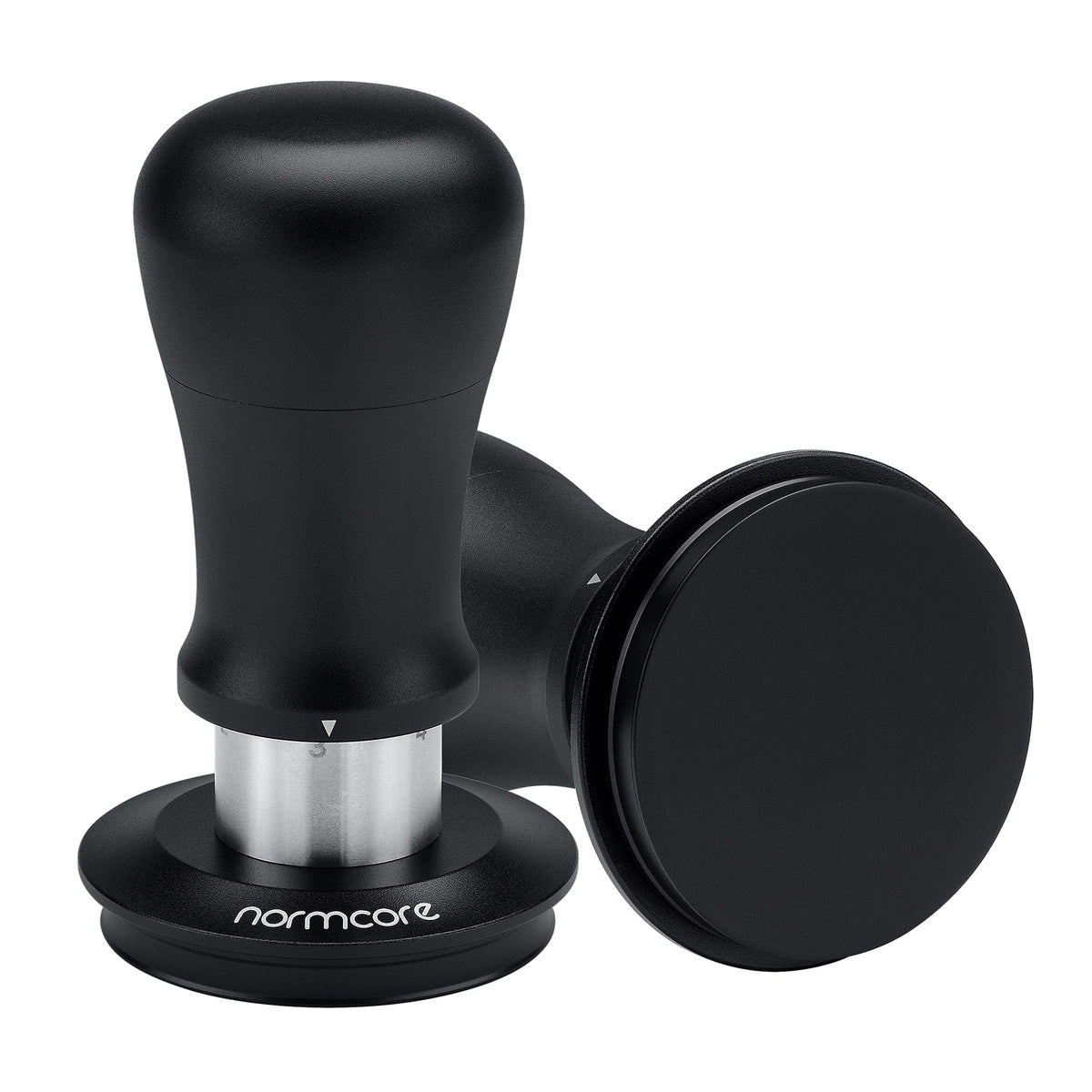 Normcore V5 Spring Loaded Tamper - Titanium Coating Base | NormCoreWares
