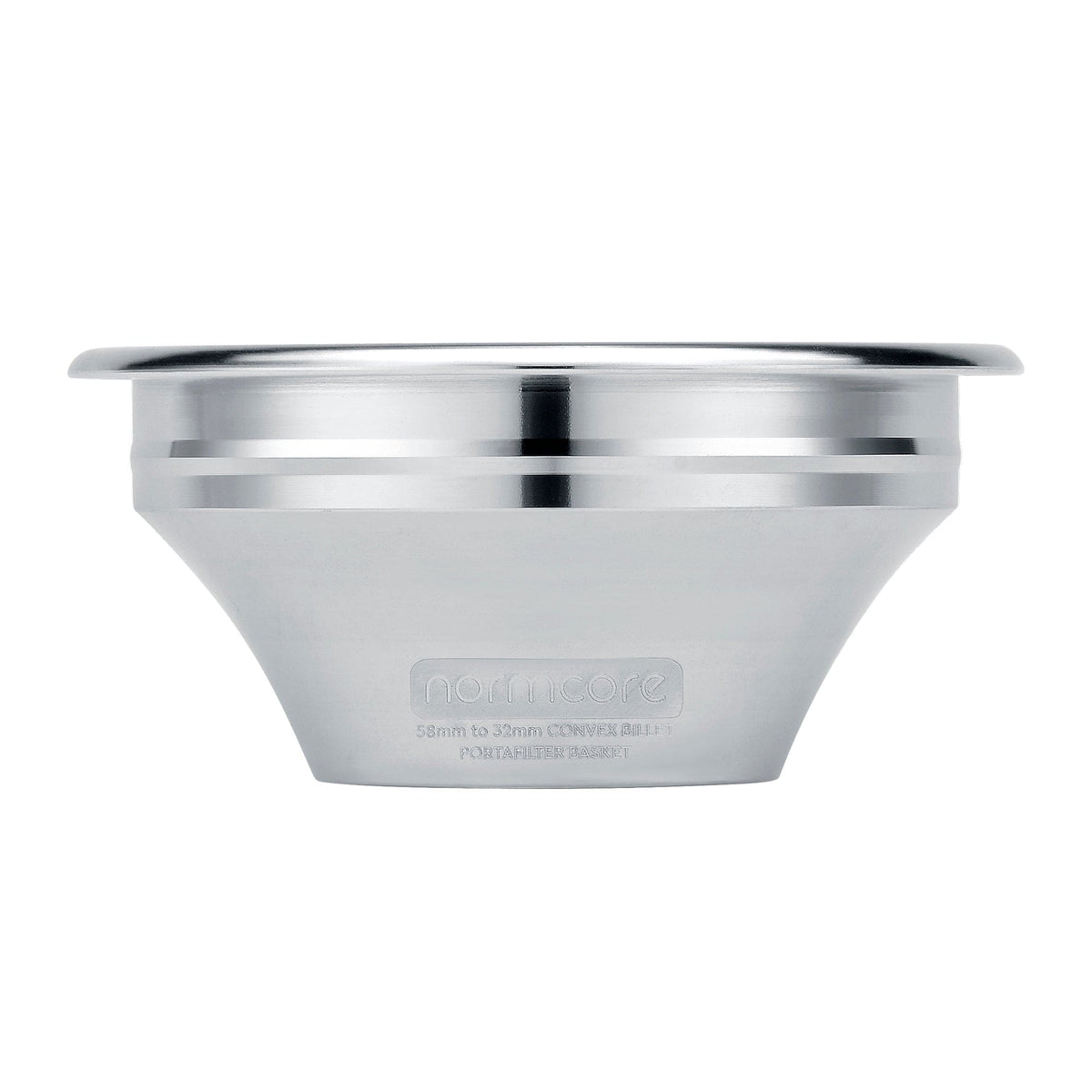 Normcore Convex Billet Basket Only – Ø32mm Extraction Area | NormCoreWares