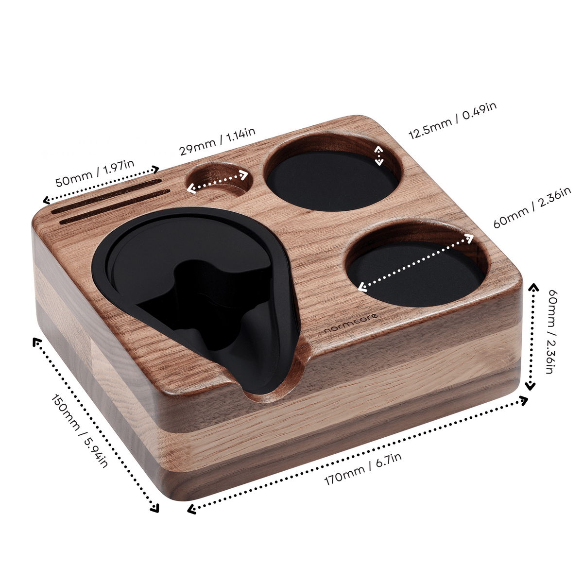 Normcore Compact Espresso Tamping Station | NormCoreWares