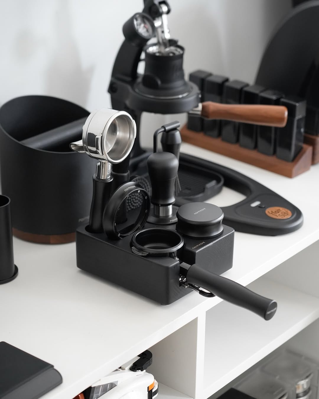 Normcore Compact Espresso Tamping Station - Upgraded Version | NormCoreWares