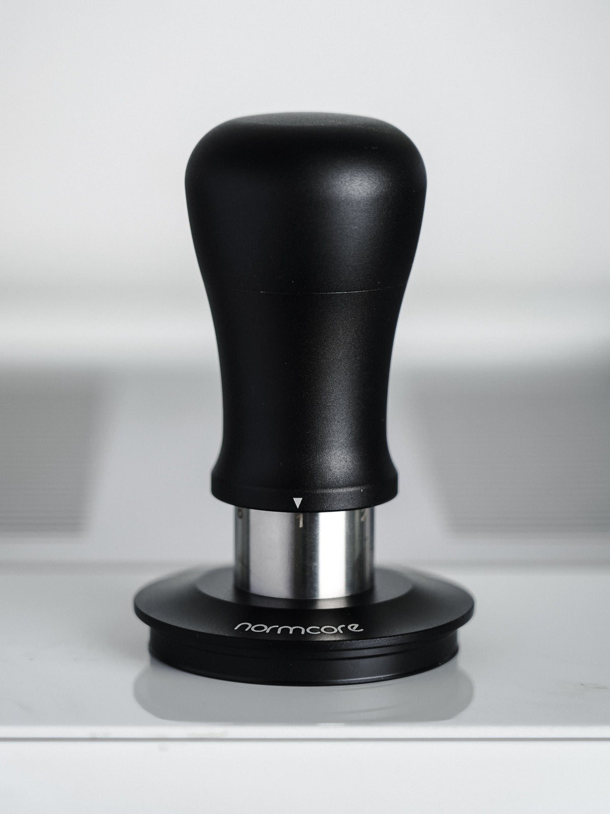 Normcore V5 Spring Loaded Tamper - Titanium Coating Base | NormCoreWares