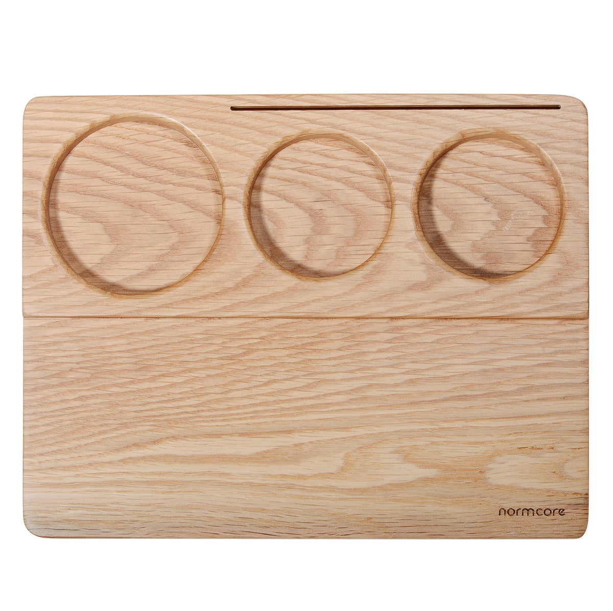 Normcore Wooden Espresso Tamping Station - Walnut / Oak | NormCoreWares