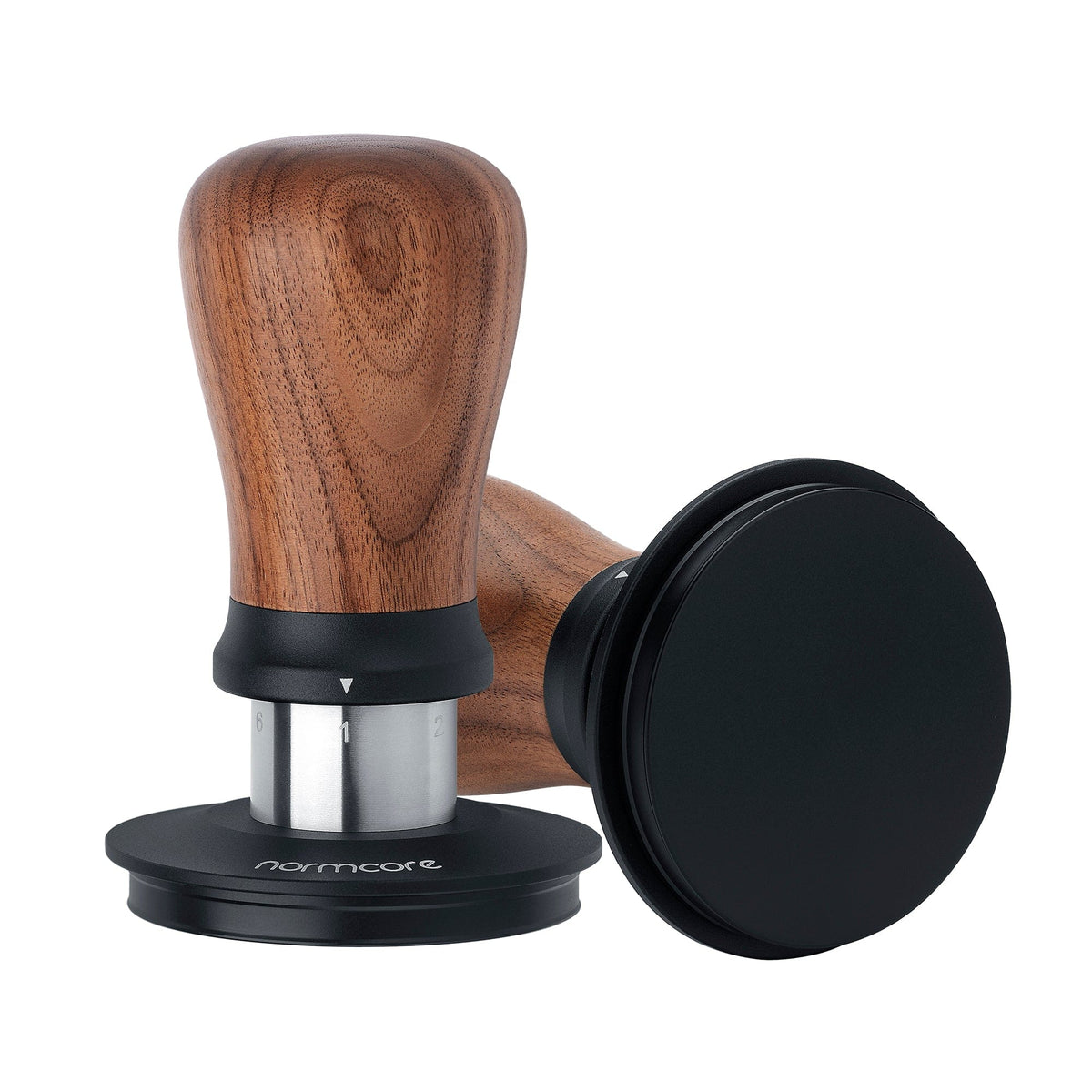 Normcore V5 Spring Loaded Tamper - Titanium Coating Base | NormCoreWares