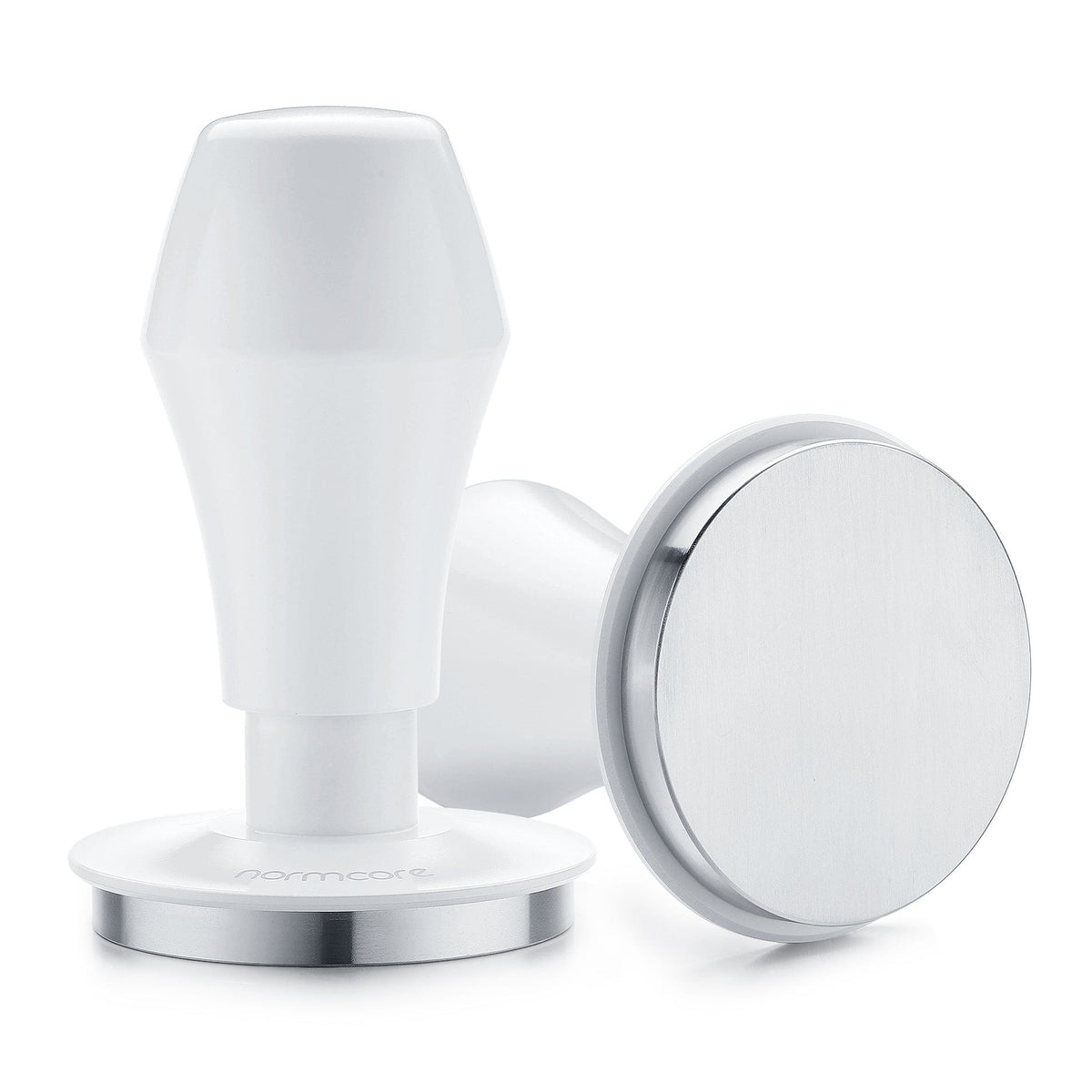Normcore V4 Spring Loaded Tamper - Teflon White
