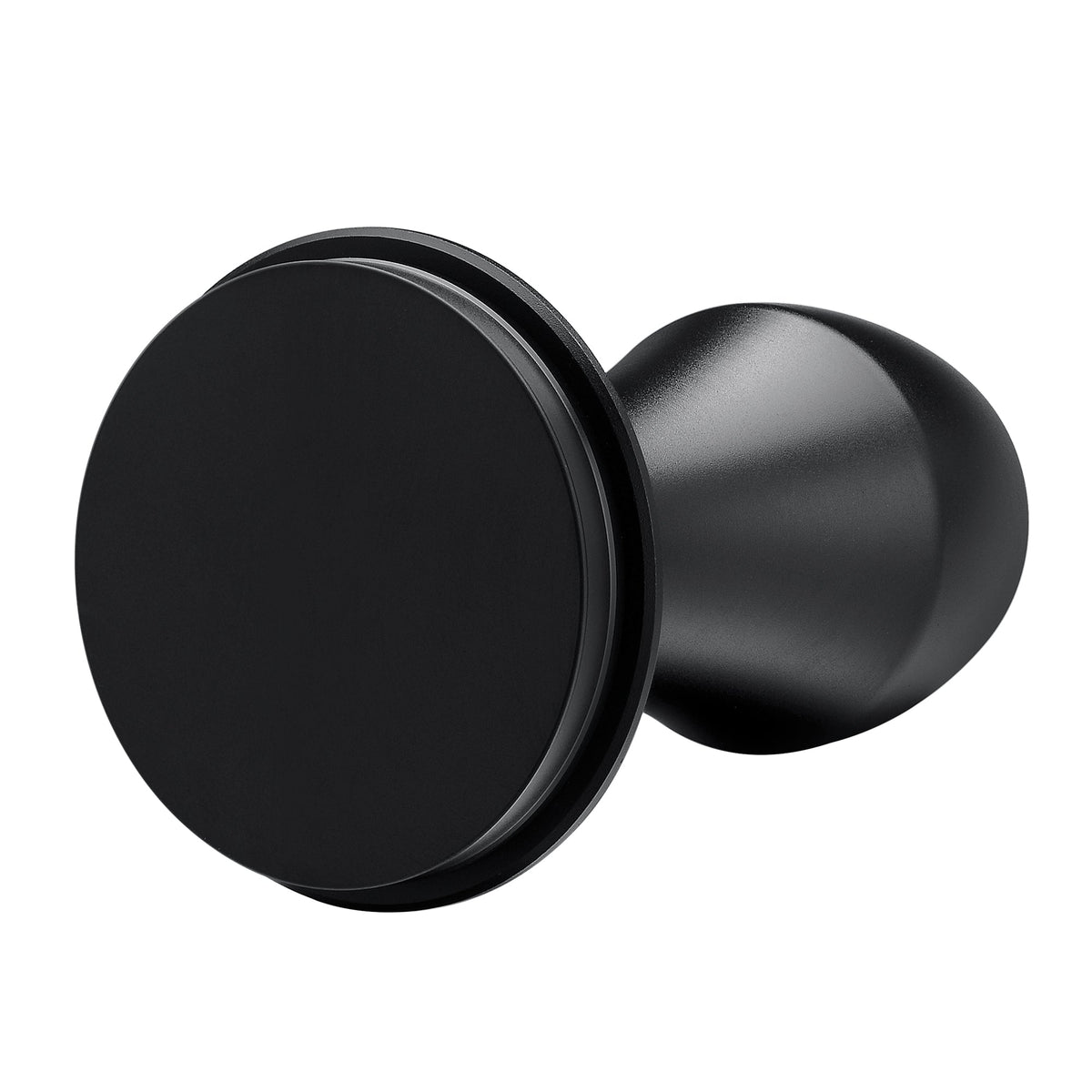 Black Aluminum tamper flat base