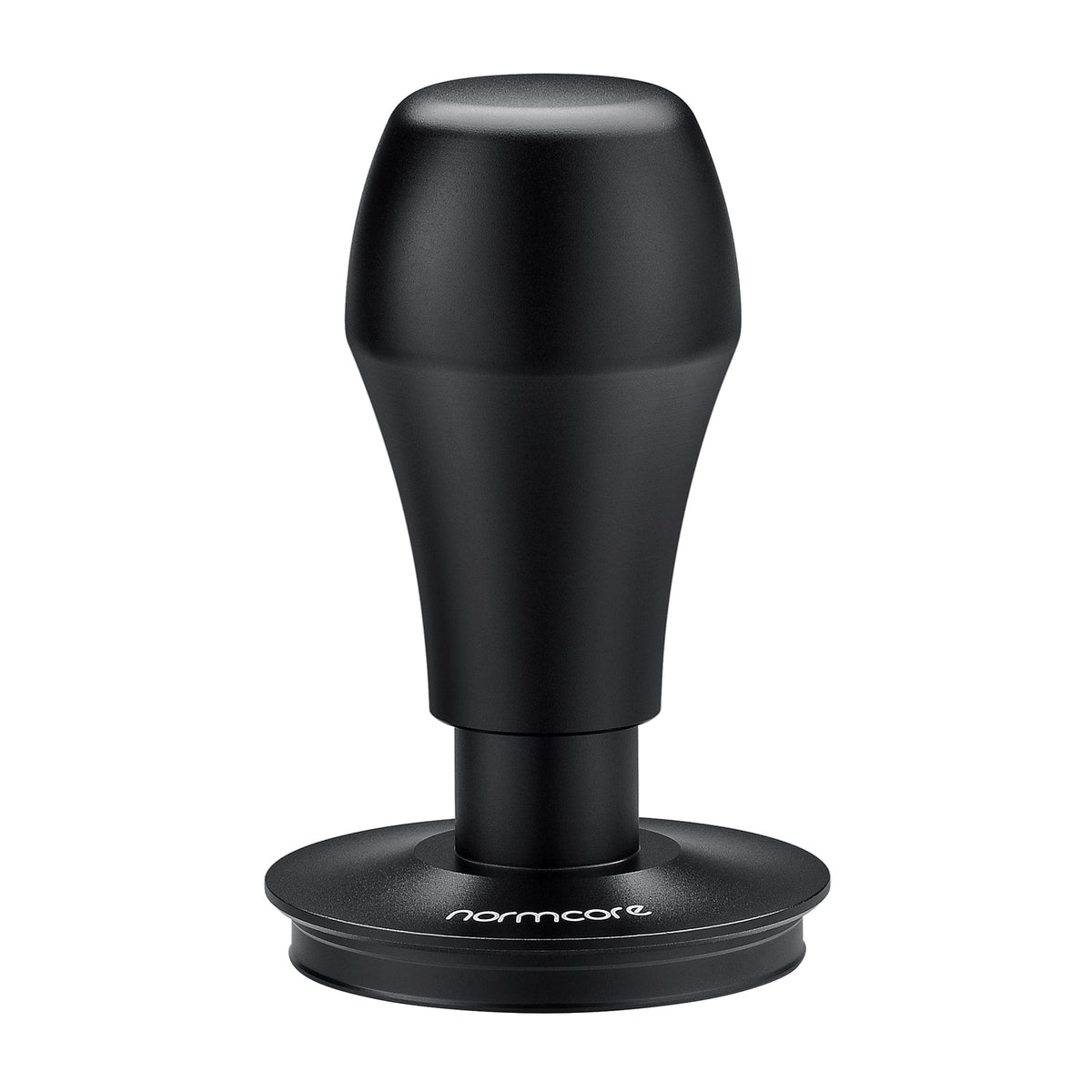 Black Aluminum tamper flat base
