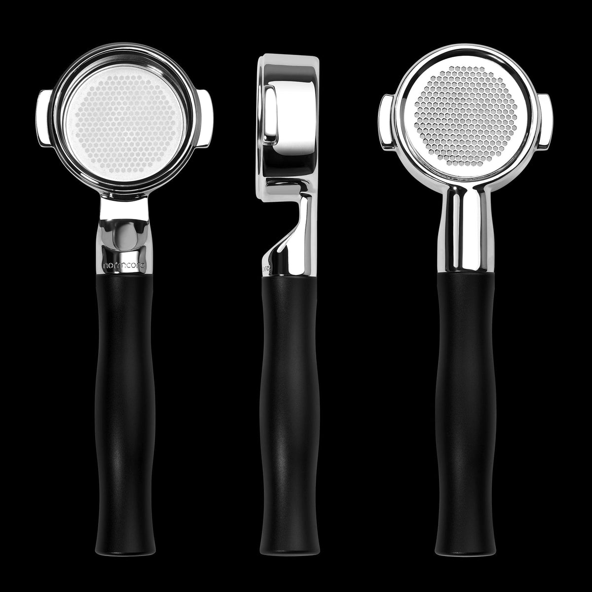Normcore Slim Bottomless Portafilter with Built-in High Extraction Basket | NormCoreWares