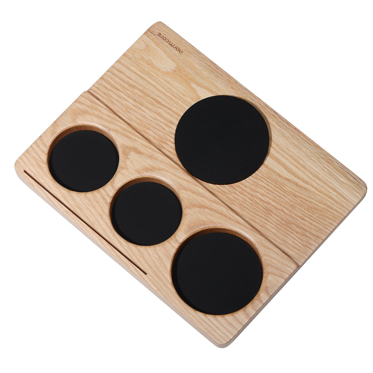 Normcore Wooden Espresso Tamping Station - Walnut / Oak | NormCoreWares