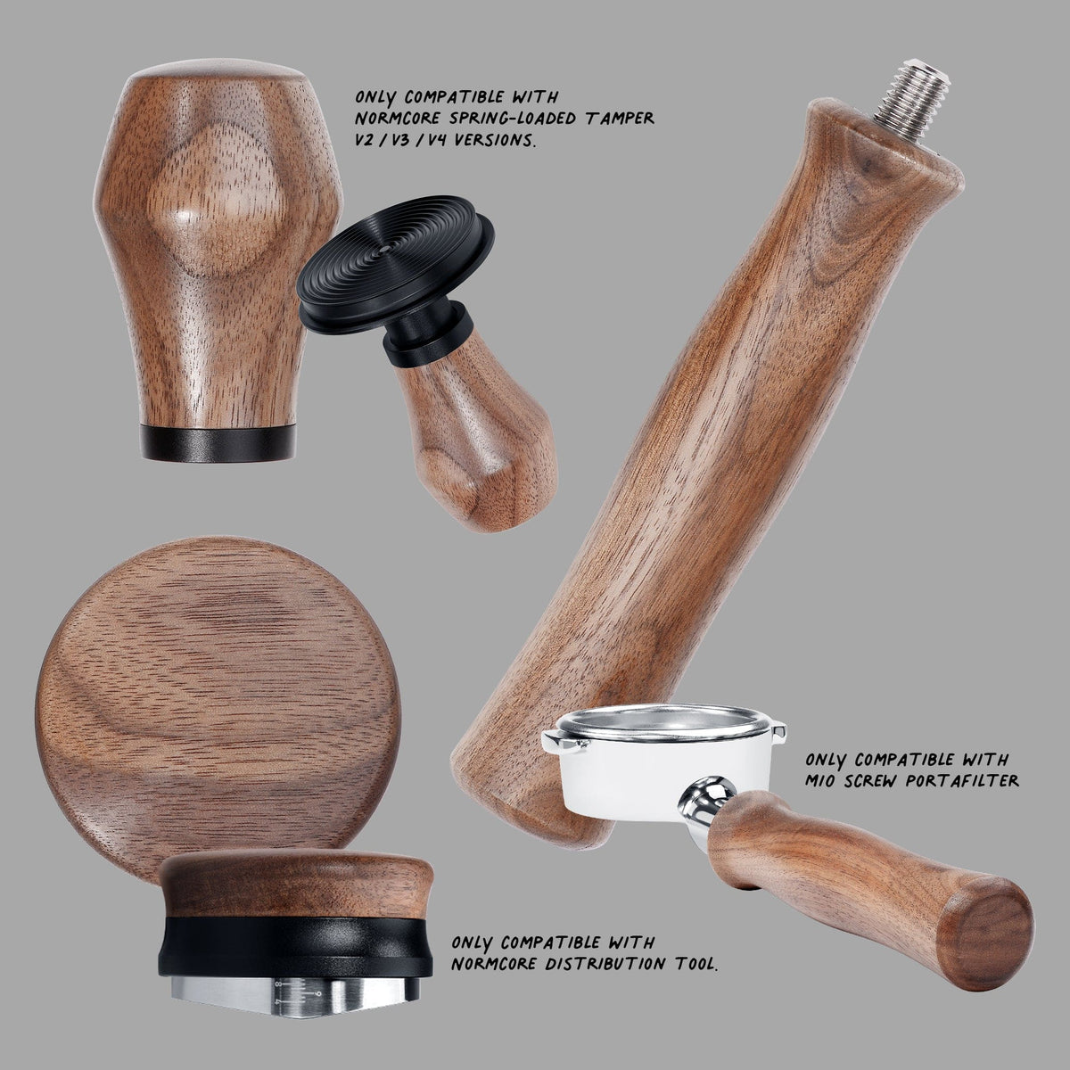 Normcore Walnut Distributor Handle | NormCoreWares